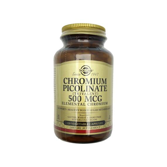 Solgar Chromium picolinate 500 mkq N120 kap - 1