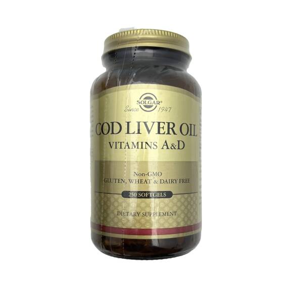 SOLGAR COD LIVER OIL N250 - 1