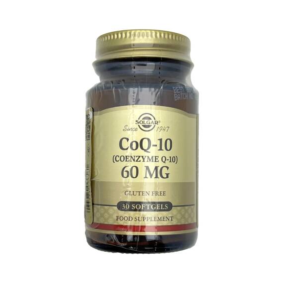 SOLGAR COQ-10 60MG N30 CAPS - 1