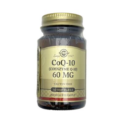 SOLGAR COQ-10 60MG N30 CAPS - SOLGAR