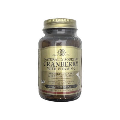 SOLGAR CRANBERRY VIT C N60 CAP - 