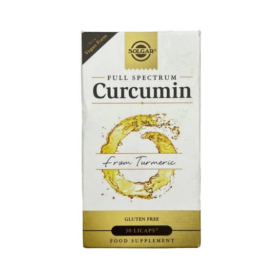 Solgar Curcumin Full Spectrum N100 Yumşaq Kap - 1