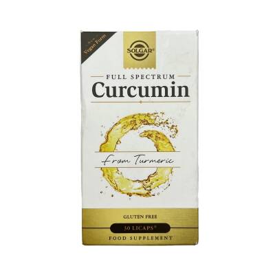 Solgar Curcumin full spectrum N100 yumşaq kap - SOLGAR