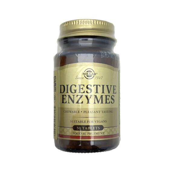 SOLGAR DIGESTIVE ENZYMES N50 TB - 1