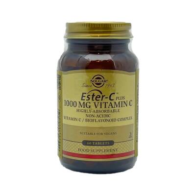 SOLGAR ESTER C 1000MG N60 TB - 