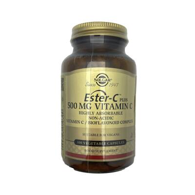 SOLGAR ESTER-C PLUS 500MG VIT C N100 CAP - 