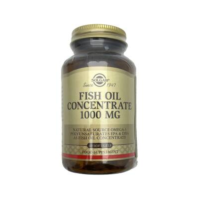 SOLGAR FISH OIL CONCENTRATE 1000MG N60 SOFTGELS - SOLGAR