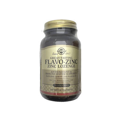 SOLGAR FLAVO-ZINC ZINC LOZENGE N50 - 