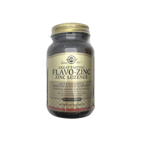 SOLGAR FLAVO-ZINC ZINC LOZENGE N50 - 1