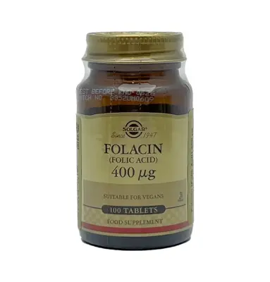 Solgar Folacin Folic acid 400 mkq N100 tab - 2