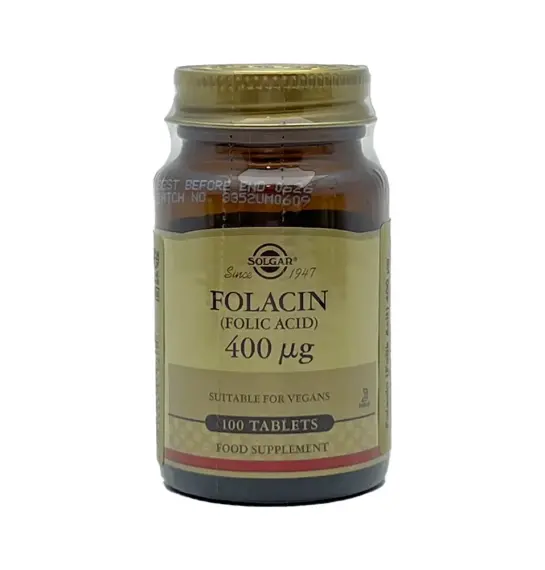 Solgar Folacin Folic acid 400 mkq N100 tab - 2