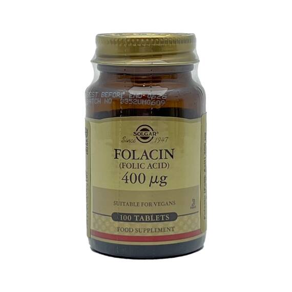 Solgar Folacin Folic acid 400 mkq N100 tab - 1