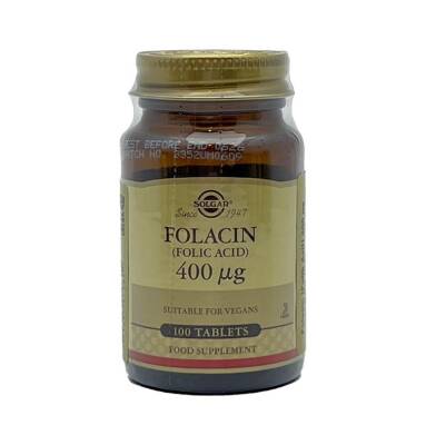 Solgar Folacin Folic acid 400 mkq N100 tab - SOLGAR