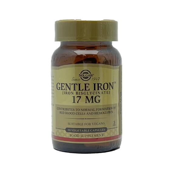 Solgar Gentle İron 17 mg N90 kap - 1