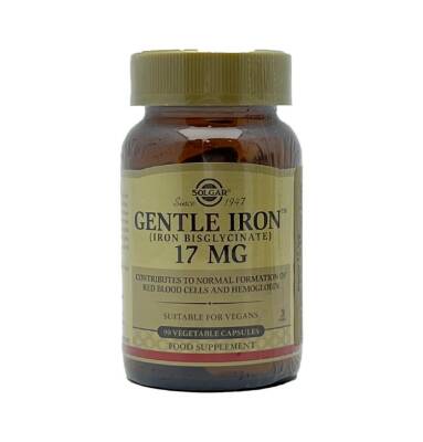 Solgar Gentle İron 17 mg N90 kap - SOLGAR