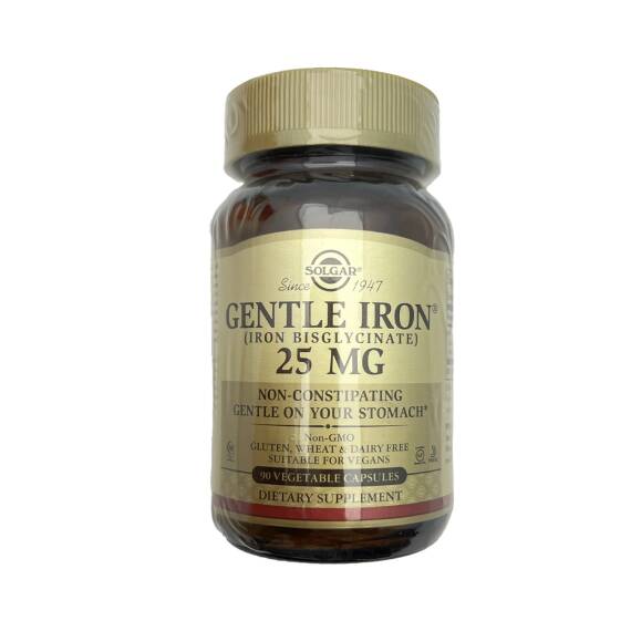 SOLGAR GENTLE IRON 25MG N90 CAP - 1