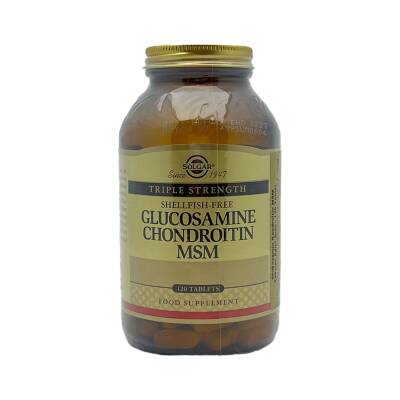 Solgar Glucosamine Chondroitin Msm N120 tab - SOLGAR
