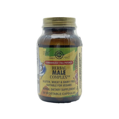 SOLGAR HERBAL MALE COMPLEX N50 - 