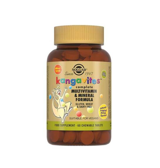 Solgar Kangavites Multivitamin Mineral N60 - 1