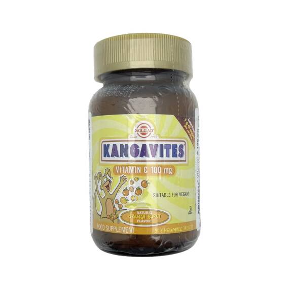 SOLGAR KANGAVITES VITAMIN C 100MG N90 CEYNEME TB - 1