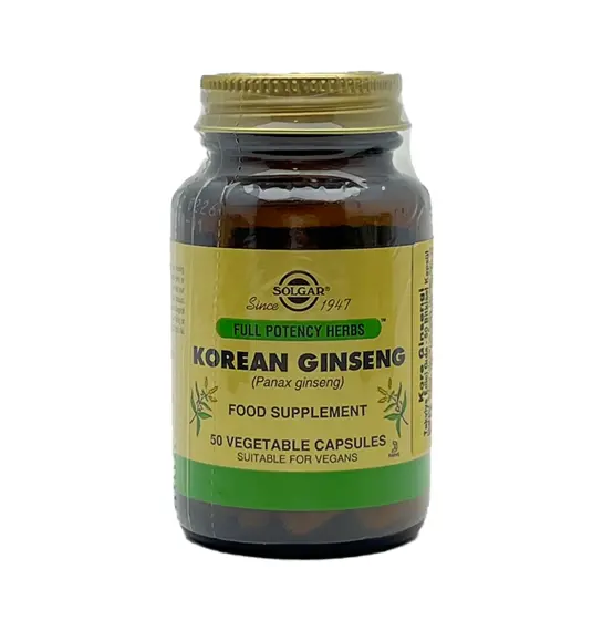 Solgar Korean Ginseng N50 kap - 1