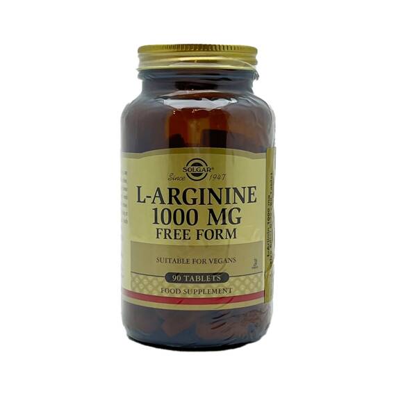SOLGAR L-ARGININ 1000MG N90 CAP - 1