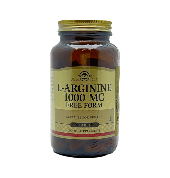 Solgar L-Arginin 1000 mg N90 cap - SOLGAR