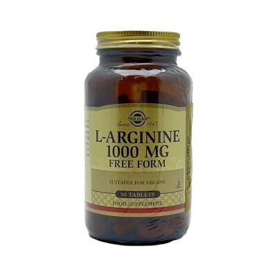 SOLGAR L-ARGININ 1000MG N90 CAP - 