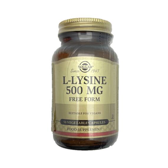 Solgar L-Lysine 500MG N50 Cap - 1