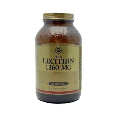 Solgar Lecithin 1360 Mg N100 Kap - SOLGAR