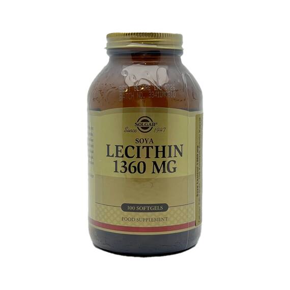 Solgar Lecithin 1360 Mg N100 Kap - 1