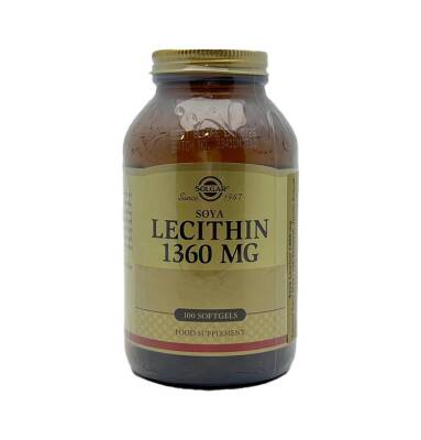 Solgar Lecithin 1360 mg N100 kap - SOLGAR