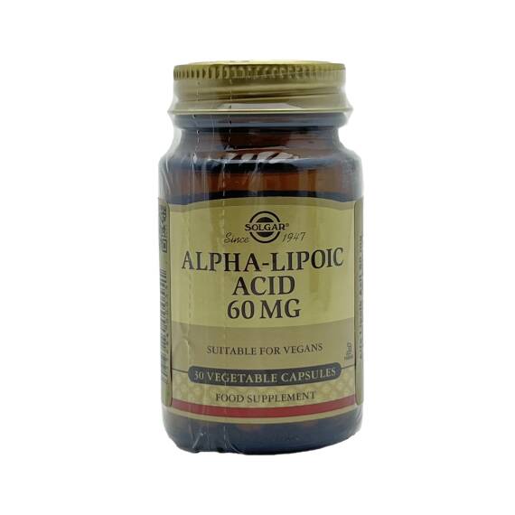 SOLGAR LIPOIC ACID 60 MG 30 CAP. - 1