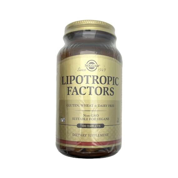 SOLGAR LIPOTROPIC FACTORS 100 TB. - 1