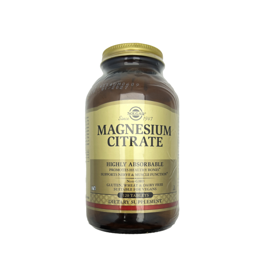 Solgar Magnesium citrate N120 tab - 1