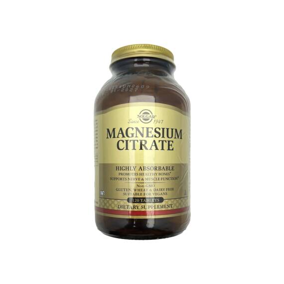 Solgar Magnesium Citrate N120 Tab - 1