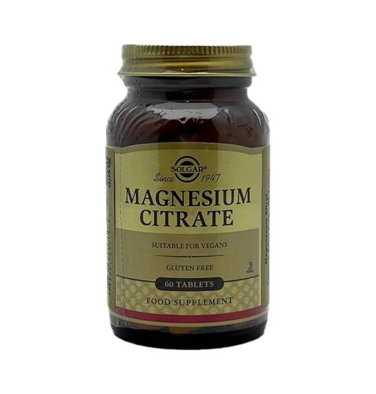 Solgar Magnesium Citrate N60 tb - 1