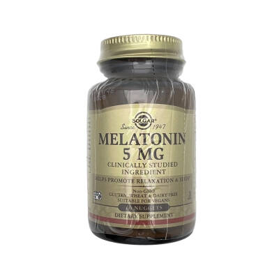 SOLGAR MELATONIN 5MG N60 TB - SOLGAR