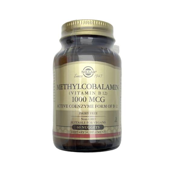 SOLGAR METHYLCOBALAMIN 1000MCG N60 TB - 1