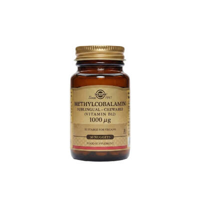 SOLGAR METHYLCOBALAMIN 1000MG N30 TB - 