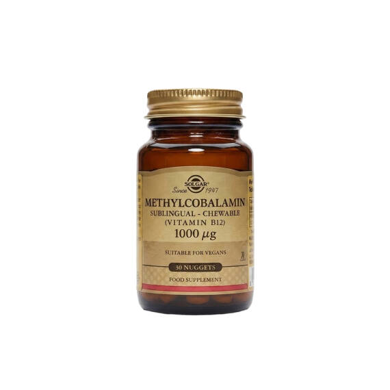 SOLGAR METHYLCOBALAMIN 1000MG N30 TB - 1