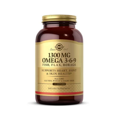 SOLGAR OMEGA 1300 MG 3-6-9 N120 CAP - 