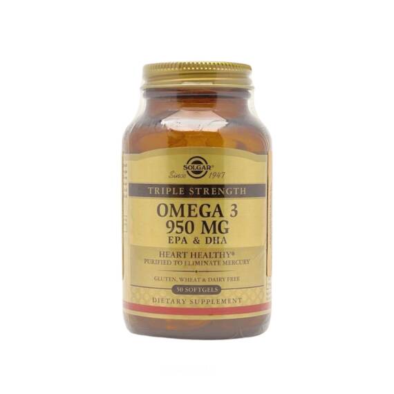 Solgar Omega-3 950 mg N50 kap - 1