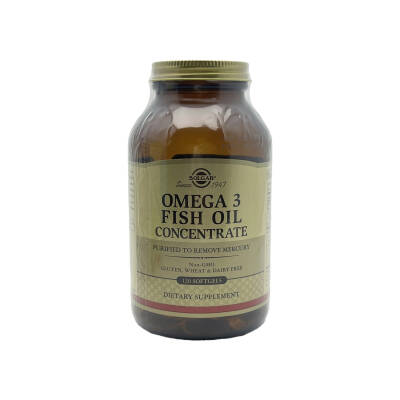 SOLGAR OMEGA 3 FISH OIL CONCENTRATE N120 TB - 