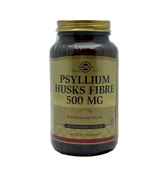 Solgar Psyllium Husk fibre 500 mg N200 kap - 1