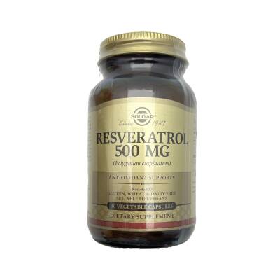 Solgar Resveratrol 500 mg N30 kap - SOLGAR