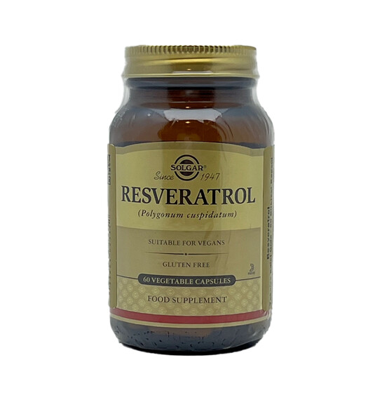 Solgar Resveratrol N60 kap - SOLGAR