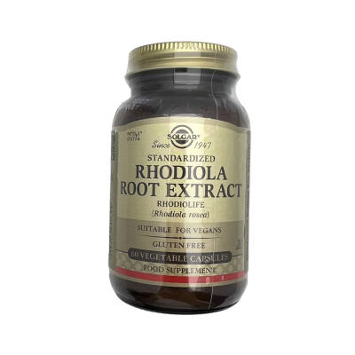 SOLGAR RHODIOLA N60 CAP - SOLGAR