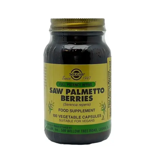 Solgar Saw Palmetto Berries N100 kap - 2