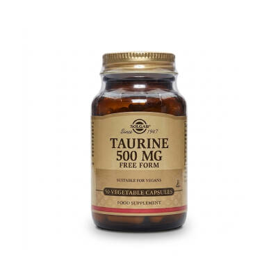 SOLGAR TAURINE 500MG N50 KAPS - 